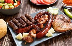 Kjøttfat fra Balkan