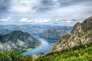 Bay of Kotor from Lovcen