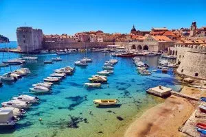 Småbåthavn i Dubrovnik