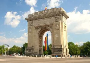 Triumfbuen i Bukarest, Rumænien
